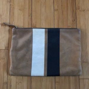 Clare Vivier Stripe Pouch